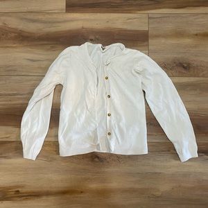 H&M Cream Cardigan sz. 6